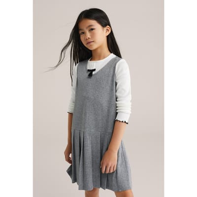 We Fashion Dress Mid Length Grey Size: 134/140 | Dresses Outlet | Unisex | Grijs