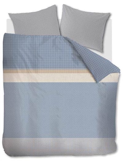 Beddinghouse Bertram Dekbedovertrek - Lits-jumeaux - 240x200/220 cm - Blue