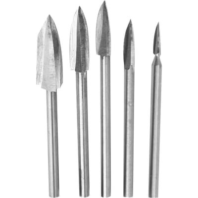 5 STKS/Set Houtsnijgereedschap Frees Houtsnijgereedschap voor Doe-het-zelf Houtbewerking