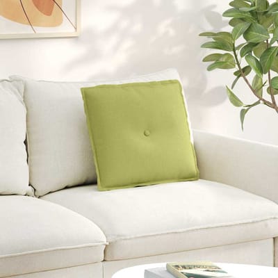 vidaXL - Rugkussen - Lichtgroen - 200 - x - 19 - x - 50 - cm - Stof