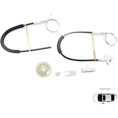 BWR254 Raammechanisme Reparatieset Voor Deur Links voor Renault Megane MK1 X64 1996-2003 4/5 Deurs 7700834347