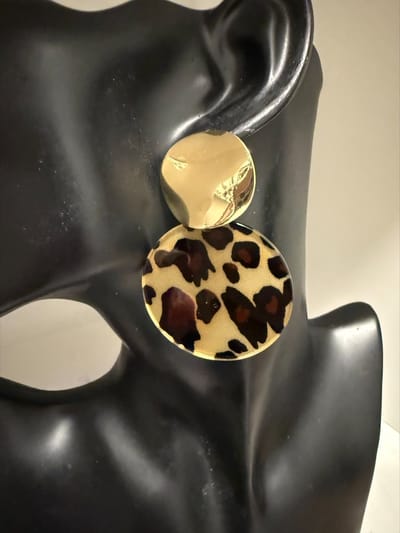 oorbellen leopard | | Make up | Parfum | Moederdag | Verjaardagscadeau| Cadeautje| Valentijnsdag| Kado | sieraden | vaderdag | oorbellen | oorsieraden