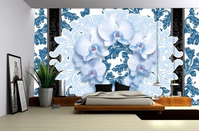 Poster | Blauw | 104 x 70,5 cm