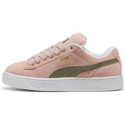 Puma Suede XL Suede Damestrainers Roos/Kwarts