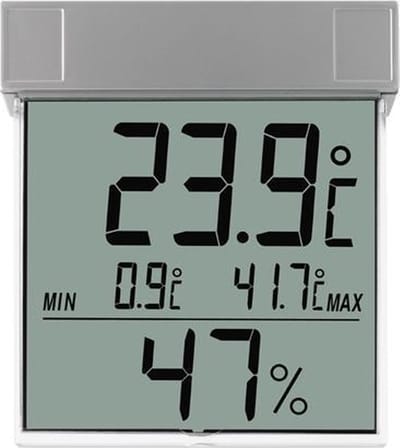 Tfa Dostmann 30.5020 Raamthermometer Grijs