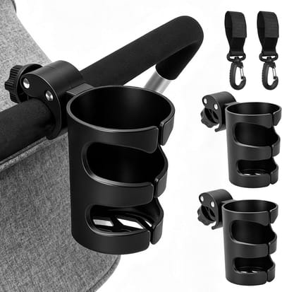 Universele Drinkhouder voor Kinderwagens, Rolstoelen en Flessen - Ideaal voor Koffie en Drankjes