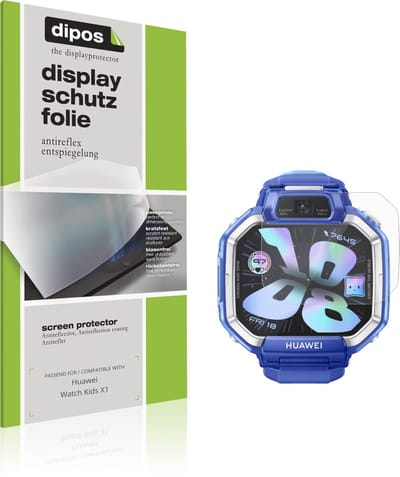 dipos – 6x Matte Beschermfolie geschikt voor Huawei Watch Kids X1 | Krasbestendige & antireflecterende Screenprotector Ultra-Thin