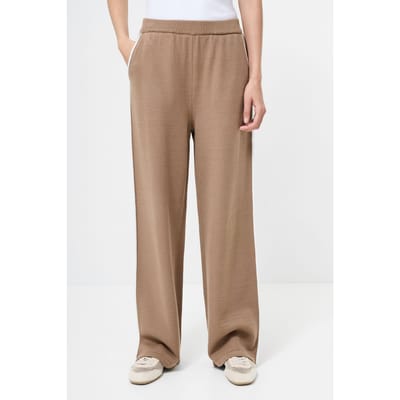 French Connection Jordan Wide Leg Trsr Camel/porcelain Crm Taglia: XS | Pantaloni da tuta Outlet | Donna | Marrone