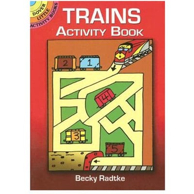 Trains Activity Book - Radtke, Becky