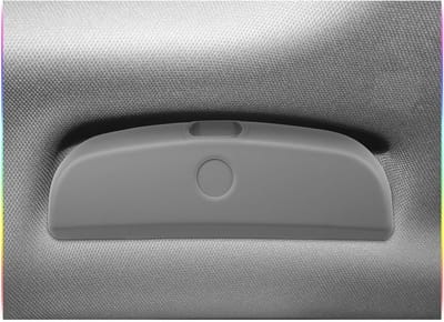 Brillenkoker voor auto, zonnebrilhouder voor Ford Puma MK2 2020-2025, opbergdoos van ABS-materiaal, grijs en duurzaam ontwerp