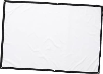 Projectiescherm - Beamerdoek - Thuisbioscoop Creëren - Gelijkmatige Lichtverspreiding - 84 Inch - Wit