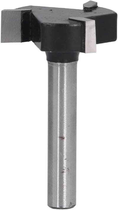 Dailygoods- Freesbit 6mm Schacht - Freesbitset - Koolstofstaal - Houtbewerking - Duurzaam ontwerp - Stabiele prestaties - Freesgereedschap