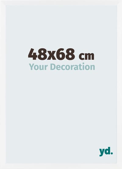 Your Decoration - Fotolijst 48x68 cm - MDF - Wit Mat - Catania