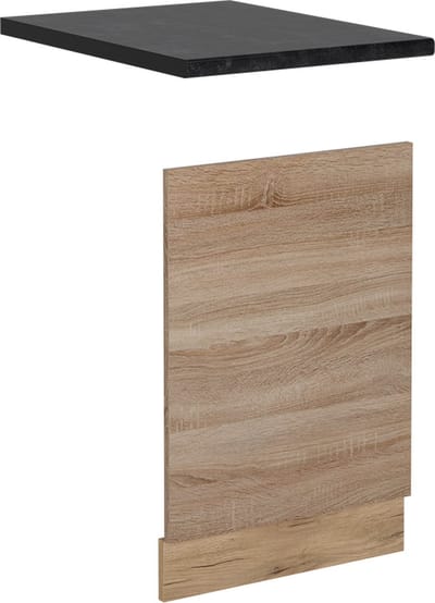 Vicco R-Line Voorpaneel vaatwasser – 45 cm, WB Antraciet Sonoma