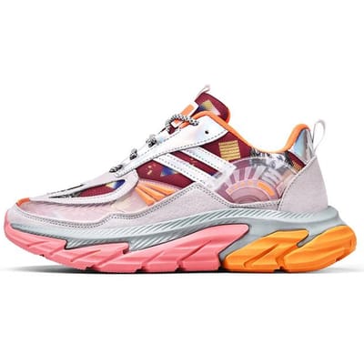 Nouvelles chaussures de course respirantes à la mode pour hommes, chaussures de marche légères pour hommes, baskets d'extérieur de luxe, chaussures de marche pour hommes 40 white