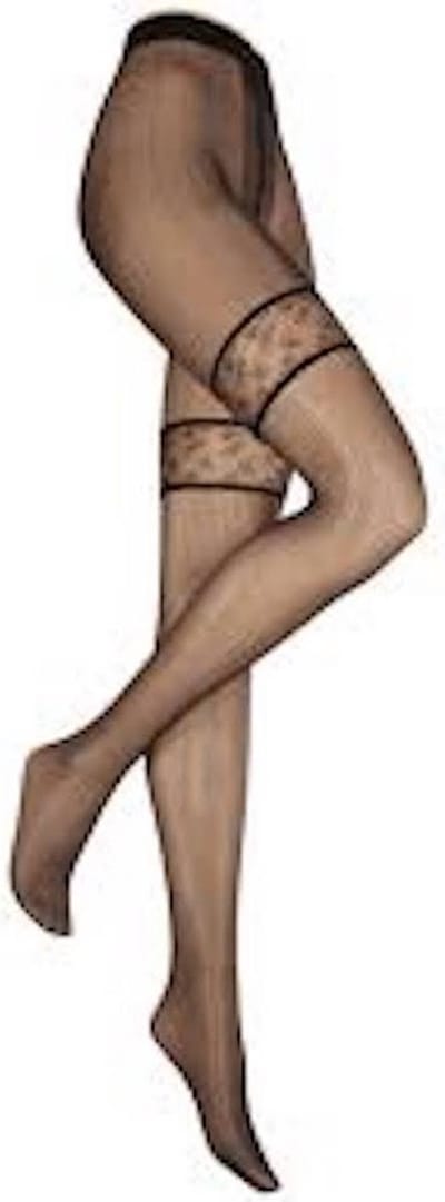 Kunert zwarte fantasie 20 den panty maat 42/44