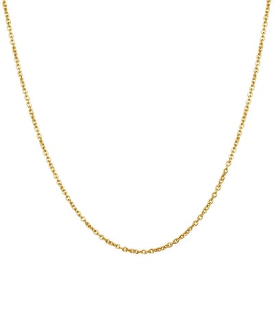 16-24 Inch Kabel Ketting voor Vrouwen 1.5-2.4MM, Roestvrij Staal Gouden Kabel Ketting Ketting