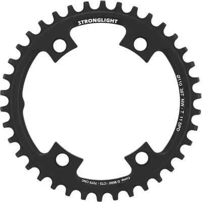 Tray gravel 4 branches Stronglight Shimano Ultegra 6800 Ct2 38Dts Mono Shimano Dura-Ace 9000 - 105 5800 11V.