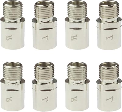 Fiets Pedaal Extenders - Pedaal Verlengers - Voorkom Knieklachten - Verlengt Pedaalpositie - 20mm - Zilver