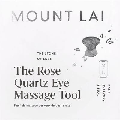 Mount Lai, Rozenkwarts Oogmassage Tool, 1 Pak