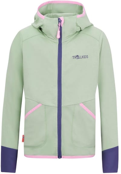 Trollkids Saltfjord Jas Groen 104 cm Meisjes