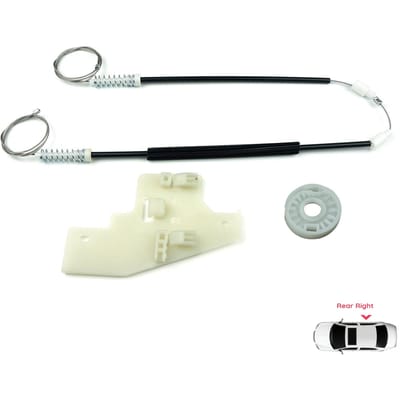 BWR957 Elektrische Raamheffer Regelaar Reparatieset Achter Rechter Deur voor Peugeot 407 6E 6D 2004-2011 4/5 Deurs 9644893680