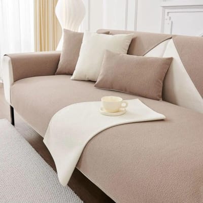 Bankhoezen in effen kleur voor woonkamer Antislip Stofdicht Bankhoezen Universele Vierseizoenen Banken Waterdicht Bankkussen 70X70cm 1pc