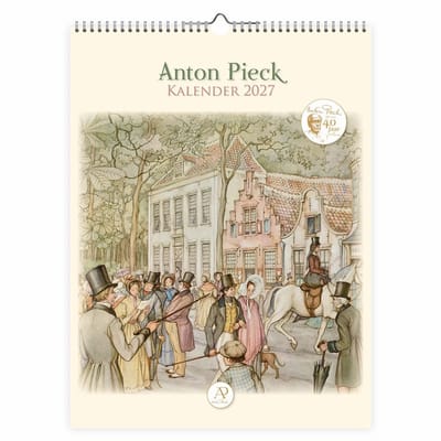 Anton Pieck Kalender 2027 Groot Hoge Hoeden
