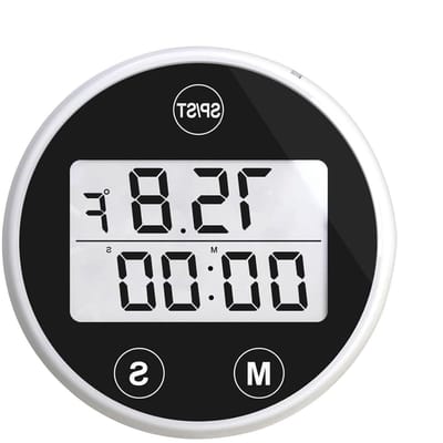 Digitale thermometer - Drijvend instrument - Water temperatuur meten - Geïntegreerde stopwatch - 51 cm - Wit