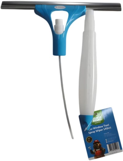 Ruitenreiniger met 140 ml Spray & Wisser | Hugo Tools
