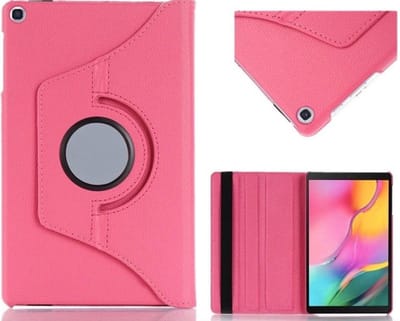 Samsung Galaxy Tab S5e T720 / Galaxy Tab T725 HiCHiCO Tablet Hoes, 360° draaistand Met Stylus Pen Rose