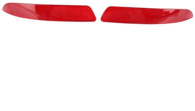 Dailygoods- Achterklepreflector Rood - ABS Materiaal - Geschikt voor E70 X5 2007-2013 - Links/Rechts - OE 63217158949/63217158950 - Inclusief 1/2 Reflectoren - Reflector