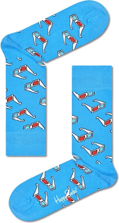 Happy Socks - 3D Glasses Sock - unisex - Sokken
