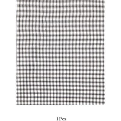 Tapis de barbecue antiadhésif, tapis de gril en treillis métallique, accessoires de barbecue, grille de barbecue résistante aux hautes températures, tapis de cuisson extérieur, outil de four gray