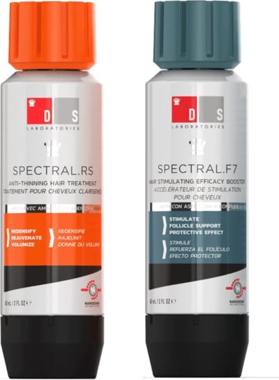 Spectral.RS & Spectral.F7 Anti-haaruitval Booster Set - Behandelt tal van oorzaken van dunner wordend haar - Stimuleert de haargroei - Voor dikker & voller haar