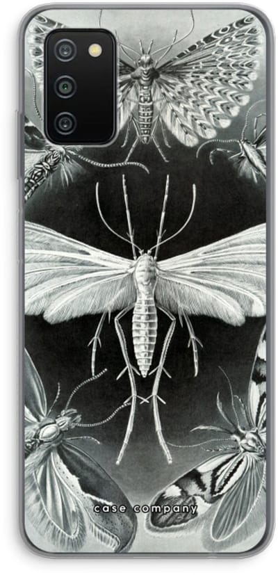 Hoesje geschikt voor Samsung Galaxy A03S hoesje - Haeckel Tineida - Soft Cover Telefoonhoesje - Bescherming aan alle Kanten en Schermrand