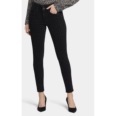 Ami Skinny Jeans Pied-De-Poule Premium Denim | Houndstooth