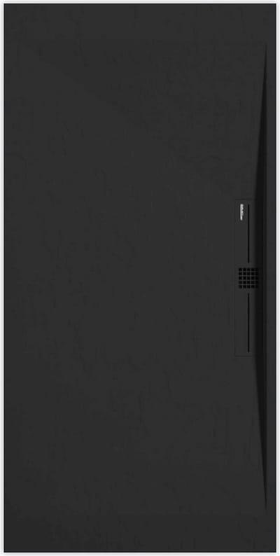 Sanifun douchebak Stone Side Black Slate 1400 x 700 P