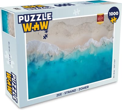 Puzzel Zee - Strand - Zomer - Legpuzzel - Puzzel 1000 stukjes volwassenen