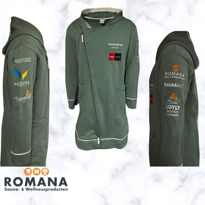 Romana Products - Zipper Jersey - Aufguss WM - Saliegroen - Maat L/XL