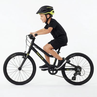 Kinderfiets - Jongens Meisjes Fiets - Buiten Spelen - Lichtgewicht Aluminium Frame - 20 Inch Wielen - Zwart