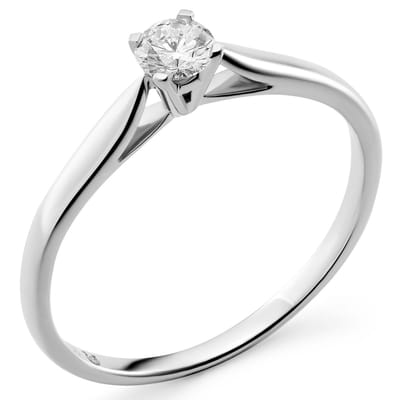 Orphelia RD-3918/1/54 - Ring - Goud 18 kt - Diamant 0.2 ct - 17.25 mm / maat 54