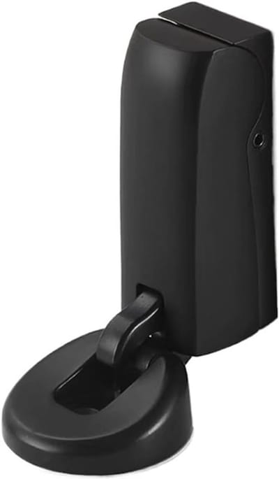 Hydraulische deurstoppers – Robuuste en duurzame staande deurstoppers met een soft-close buffer ter bescherming van muren en vloeren. Geschikt voor woningen, kantoren en hotels (geborstelde oppervlakken).