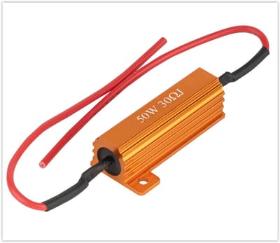 CANBUS weerstand - 12V - 50W - 30Ohm - Per stuk