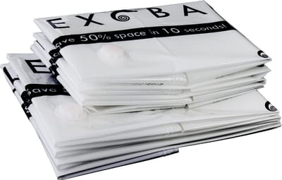 Flextail Gear vacuümzakken Flexbag M Vacuüm opbergzakken - Vacuüm zakken kleding 70x50 cm - 4 stuks