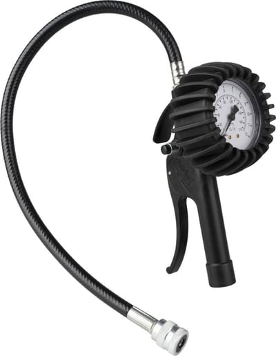 Bandenpomp - JWL - 63mm - compressor accessoires - auto en motor - Schräderkoppeling - snelkoppeling