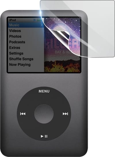 3mk, Geschikt voor iPod Classic 160Gb, Schokbestendige Hydrogel Screenprotector, Transparant