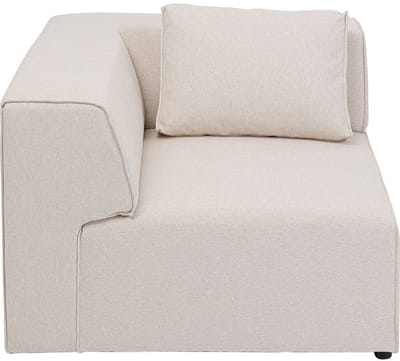 Hoek sofa Infinity links creme Kare Design