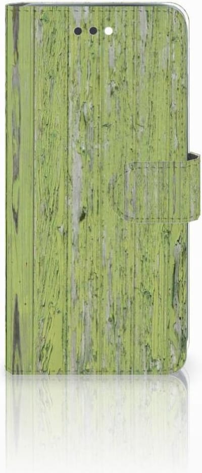 Apple iPhone 7 Plus | 8 Plus Book Style Case Green Wood