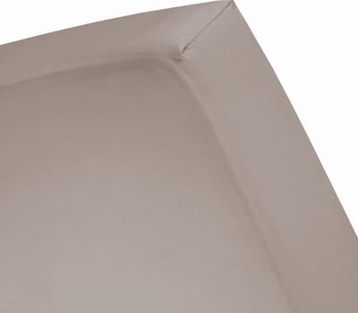 Cinderella Weekend - Hoeslaken (tot 25 cm) - Katoen - 180x210 cm - Taupe
